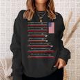 Us Navy Submarines American Nuclear Subs Flag Sweatshirt Gifts for Her