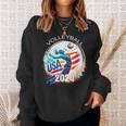 Usa 2024 Summer Games Volleyball America Sports 2024 Usa Sweatshirt Gifts for Her