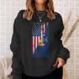 Usa New York Flags United States Of America New Yorker Sweatshirt Gifts for Her