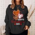 Valentines Day Happy Basketball Baseball Football Boys Mens Sweatshirt Gifts for Her