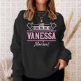 Vanessa Lass Das Die Vanessa Machen First Name Sweatshirt Geschenke für Sie