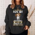 Vater Papaatertag Jack Russell Terrier Papa Sweatshirt Geschenke für Sie