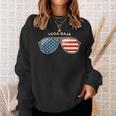 Vega Baja Pr Vintage Us Flag Sunglasses Sweatshirt Gifts for Her