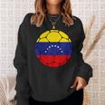 Venezuela Soccer Ball Flag Jersey Futbol Venezuela Football Sweatshirt Gifts for Her