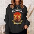 Vietnam Vietnamese Pride Flag Dna Family Sweatshirt Gifts for Her