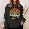 Vintage 1965 58 Year Old Birthday Made In 1965 Sweatshirt Gifts for Her