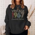 Vintage 55 Year Old 1967 55Th Birthday Sweatshirt Gifts for Her