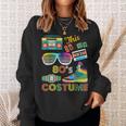 Vintage This Is My 80S Costume 1980S Retro Style Sweatshirt Gifts for Her
