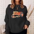 Vintage Allis Chalmers Wd45 Tractor Print Sweatshirt Gifts for Her