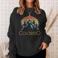 Vintage Co Colorado Mountains Outdoor Adventure Sweatshirt Gifts for Her