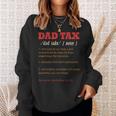 Vintage Dad Tax Definition Father's Day Sweatshirt Gifts for Her