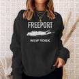 Vintage Freeport Long Island New York Sweatshirt Gifts for Her