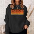 Vintage Grunge Style Richmond Virginia Sweatshirt Gifts for Her