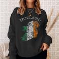 Vintage Ireland Irish Flag Sweatshirt Geschenke für Sie