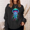 Vintage Jellyfish Scuba Diving Jellyfish Beach Jelly Fish Sweatshirt Gifts for Her