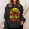 Vintage Rc Cars Addict Rc Racer Rc Car Lover Boys Fun Sweatshirt Gifts for Her