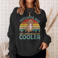 Vintage Retro Happy Father's Day Matching Cockapoo Dog Lover Sweatshirt Gifts for Her