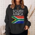 Vintage South Africa African Flag Pride Sweatshirt Gifts for Her