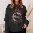 Vintage T-Rex Dinosaur Tiranosaurio Dinosaurio Regalo Camisa de entrenamiento Regalos para ella