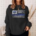 Vintage Usa American Flag Proud To Be A Us Space Force Dad Sweatshirt Gifts for Her