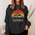 Vintage Ushuaia Argentina Souvenir Sweatshirt Geschenke für Sie