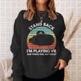 Virtual Reality Athlete Vr Gamer Saying Sweatshirt Gifts for Her