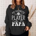 Volleyballspieler Papaolleyballliebhaberolleyball Papa Sweatshirt Geschenke für Sie