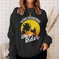 Wakeboarding Wave Rider On The Beach Sweatshirt Gifts for Her