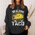 Walking Taco Tacos Lovers Costume Tacos Sweatshirt Gifts for Her