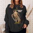 Wanderfalke Bird Watcher Bird Lover Sweatshirt Geschenke für Sie
