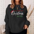 All I Want For Christmas Is You Xmas Sweatshirt Gifts for Her