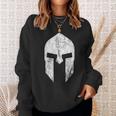 Warrior Spartan Helmet Sparta Soldiers Gladiator Leonidas Sweatshirt Gifts for Her