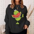 Watermelon Frog I Summer Fruits I Fun Sweatshirt Geschenke für Sie