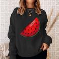 Watermelon Fruit Melon Sweatshirt Geschenke für Sie