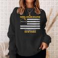 Watertown New York Solar Eclipse 2024 Us Flag Sweatshirt Gifts for Her
