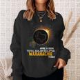 Waxahachie Texas Total Solar Eclipse 2024 Sweatshirt Gifts for Her