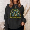 World Down Syndrome Day Awareness National T21 Month Rainbow Sweatshirt Gifts for Her
