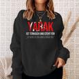 Yarak Schwanz Turkey Turkey Dummer Slogan Schöne Tag S Sweatshirt Geschenke für Sie