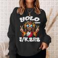 Yolo Jk Brb Jesus Christians Easter Day Resurrection Sweatshirt Gifts for Her