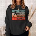 Zielen Schlagen Fluchen Nomals Table Tennis Ping Pong Sweatshirt Geschenke für Sie