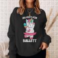 Zu Fett For Ballet Thick Unicorn Fat Unicorn Tutu Sweatshirt Geschenke für Sie