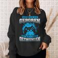 Zum Zocken Geboren Zum Arbeiten Gezwungen Gamer Gezwungen Sweatshirt Geschenke für Sie