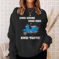 Zwei Hände Zwei Eier Zwei Takte Simsonfahrer Schwalbe Sweatshirt Geschenke für Sie