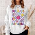 100 Days Brighter Retro Disco 100Th Day Of School Teacher Sweatshirt Gifts for Her