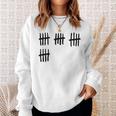 20Th Birthday Outfit 20 Years Old Tally Marks Anniversary Sweatshirt Gifts for Her