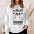 Alles Gute zum neuen Job Sweatshirt, Motivationsgeschenk Geschenke für Sie