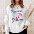 American By Birth Southern By The Grace Of God Sweatshirt Gifts for Her