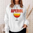 Aperol Spritz Love Summer Malle Vintage Drink Sweatshirt Geschenke für Sie