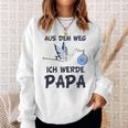 Aus Dem Weg Ich Werde Papa Schwangerschafts Ankündigung Kapuzenjacke Sweatshirt Geschenke für Sie