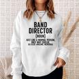 Band Director Definition Marching Band Director Sweatshirt Gifts for Her